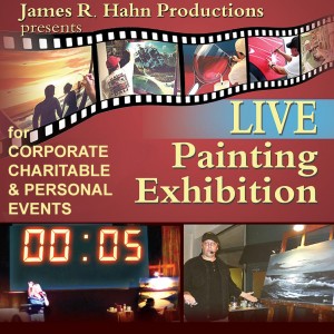 James R. Hahn "Live Painting Exhibitions" - Motivational Speaker in Tampa, Florida