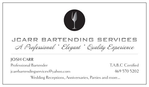Gallery photo 1 of Jcarr Bartending Services
