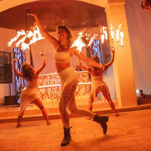 Jenergy Flow - Fire Dancer in Miami, Florida
