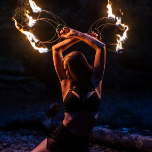 Jo Flowz - Fire Dancer in Oakland, California