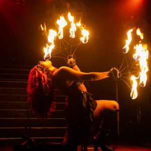 Joan Velazquez Performance Art - Fire Dancer in Orlando, Florida