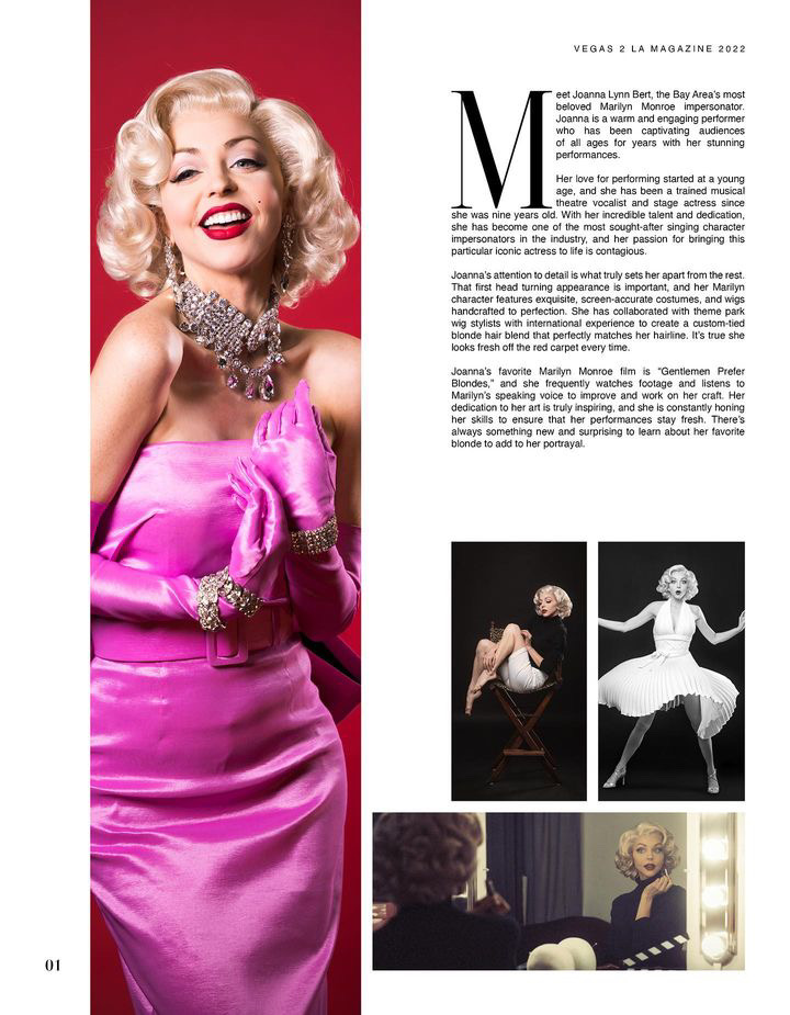 Gallery photo 1 of Joanna Lynn Bert as Marilyn Monroe and Lucille Ball
