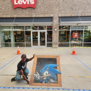 John Buggs - Chalk Artist in La Porte, Indiana