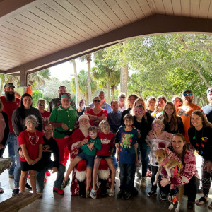 Jolly OMG  (Old Man George) - Santa Claus in Lake Worth, Florida