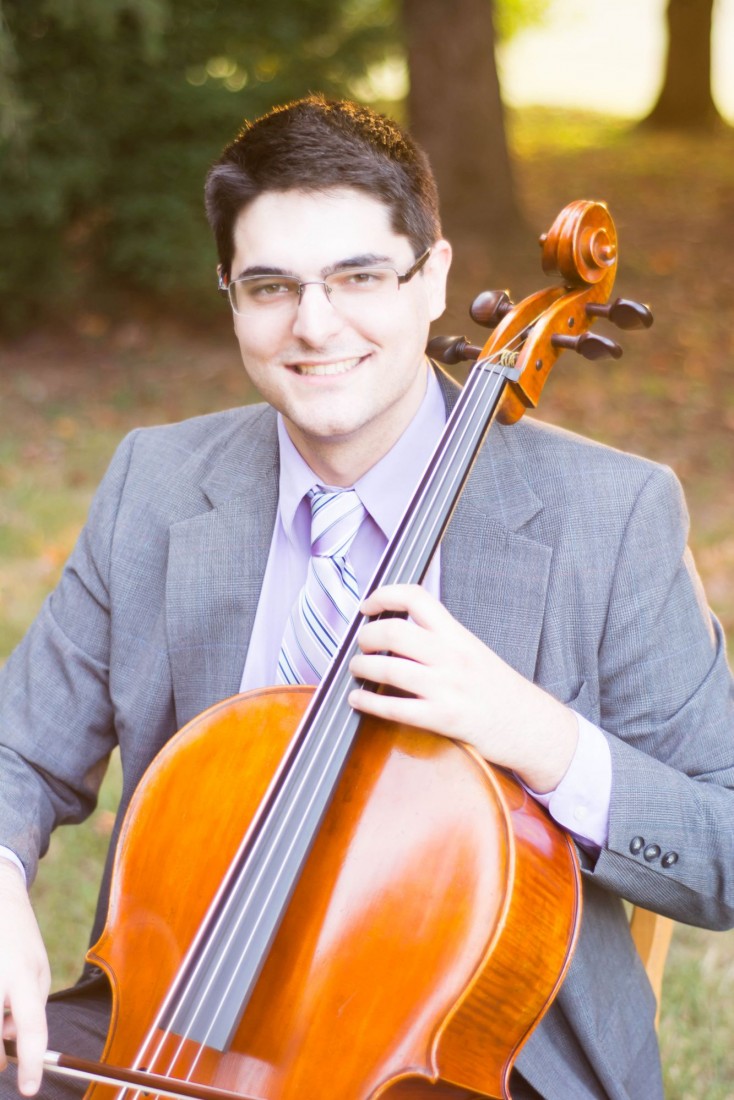 Hire Joshua Colbert Cellist in Myrtle Beach, South Carolina