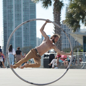 Cyr Wheel - Circus Entertainment in St Petersburg, Florida