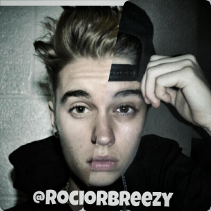 Rocio as Justin Bieber