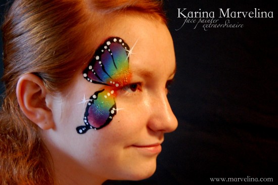 Gallery photo 1 of Karina Von Marvelina - Facepainter extraordinaire!