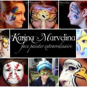 Karina Von Marvelina - Facepainter extraordinaire!