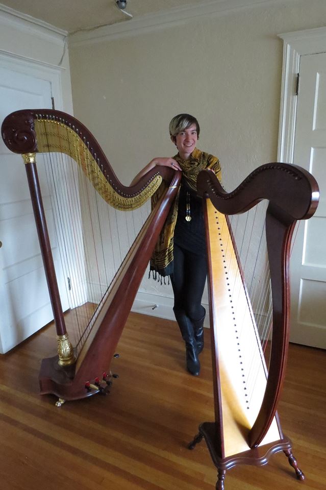 Hire Kathlyn Kinney Harpist in Spokane, Washington