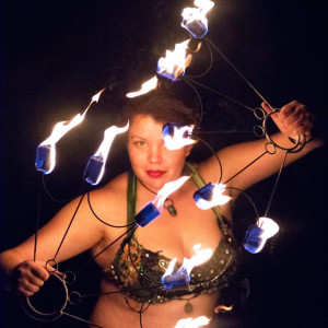 Katie Jane - Fire Dancer in Donaldsonville, Louisiana