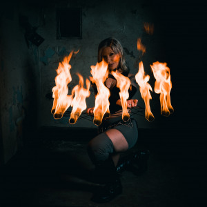 Kelcei Alicea - Fire Dancer in Chicago, Illinois
