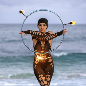 Kiara Flows - Fire Performer in Boca Raton, Florida