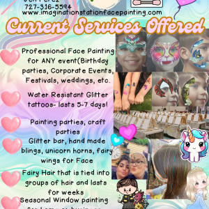 Kid’s Imagination Station Studios - Face Painter / Outdoor Party Entertainment in Seminole, Florida