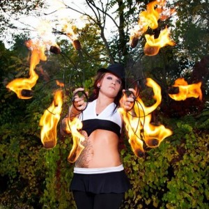 Lady FireFox - Fire Performer in Sterling Heights, Michigan