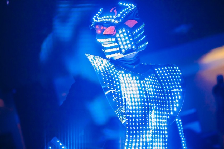 Hire LED Robots CO2 LED Performer in Brooklyn, New York