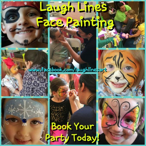 Hire Laugh Lines Face Paint, Art & More - Face Painter in Elizabethton ...