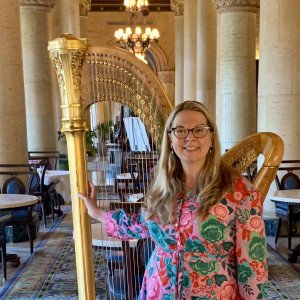 Laura Sherman, harpist