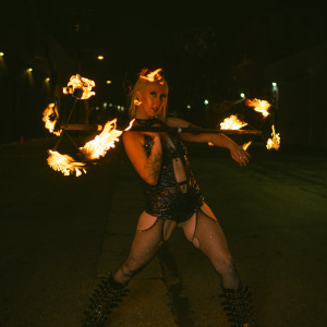 Lava - Fire Dancer in Woodland Hills, California