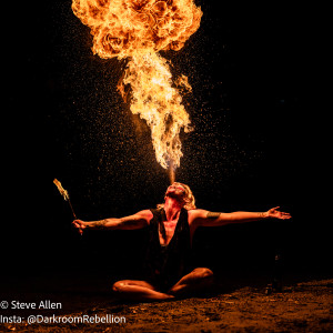 Lava - Fire Dancer in Woodland Hills, California