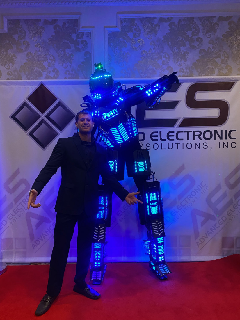 Hire LED Party Robot LED Performer in Wantagh, New York