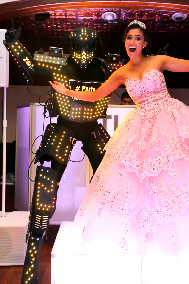 Hire Led Party Robot LED Performer in West Hempstead, New York