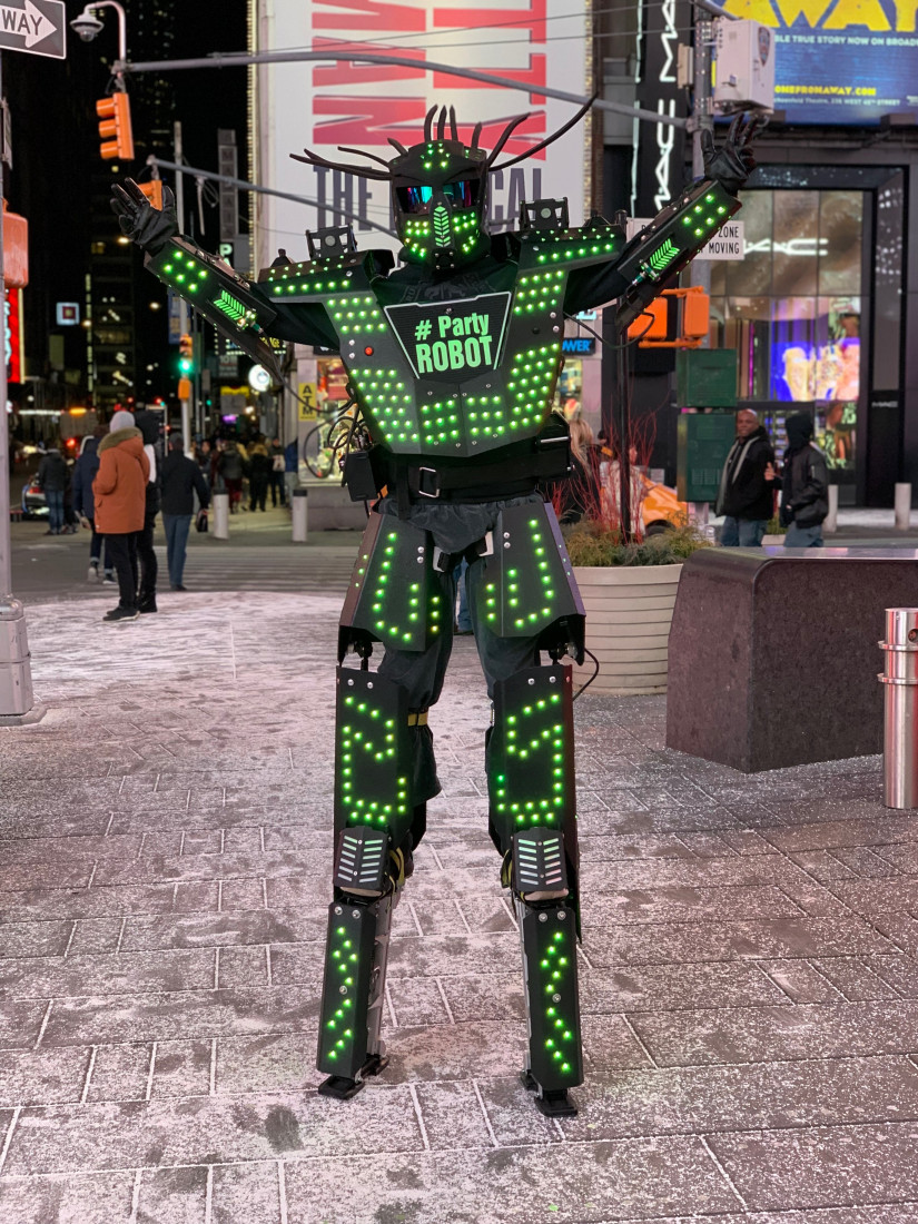 Hire Led Party Robot LED Performer in West Hempstead, New York