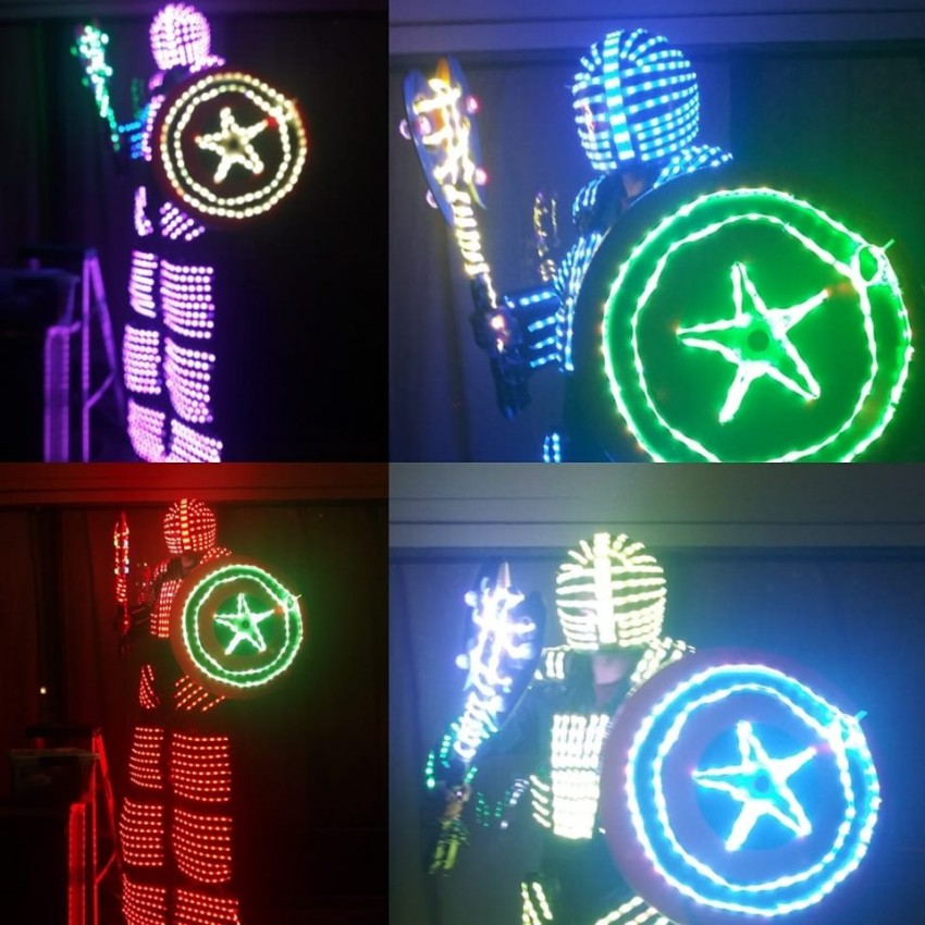 Hire LED Robot Party LED Performer In Anaheim California