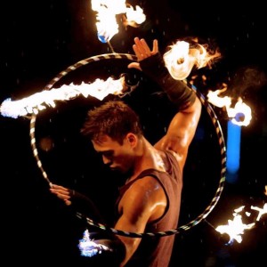 Liam Ocean, Fire Performer