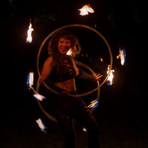 Lida Flow - Fire Performer in Great Meadows, New Jersey