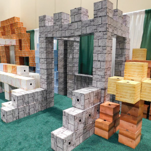 Life-Size Block World Play Zones