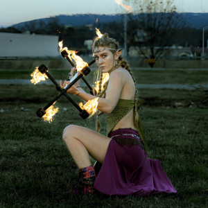 Lila Celeste - Fire Performer in Huntsville, Alabama