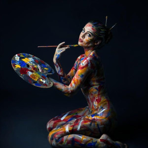Live Body Art Performer, Live Art show - Body Painter in New York City, New York