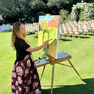 Live Event Painter - Alicia Anne Art - Fine Artist / Wedding Favors Company in Santa Clarita, California
