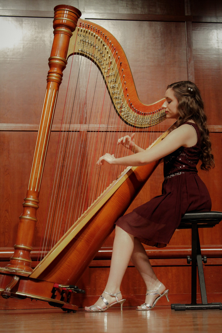 Gallery photo 1 of Elaina Hutton - Harpist