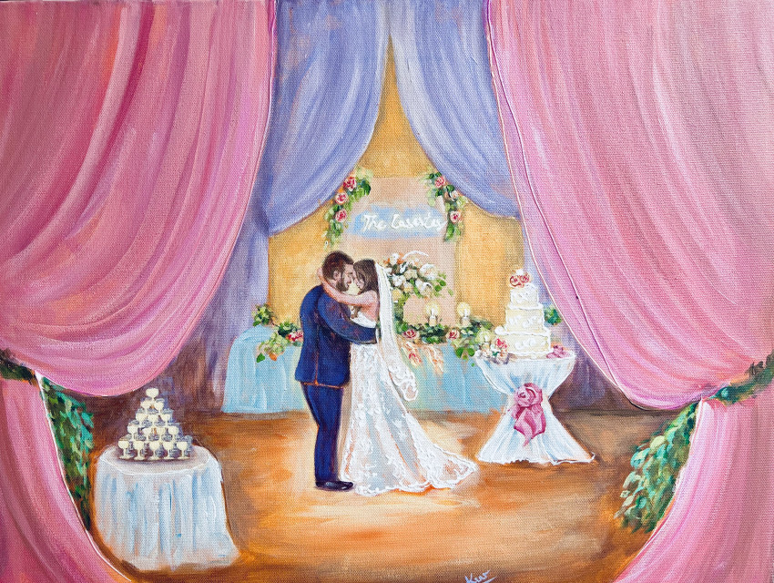 Gallery photo 1 of Live Wedding/Event Painter