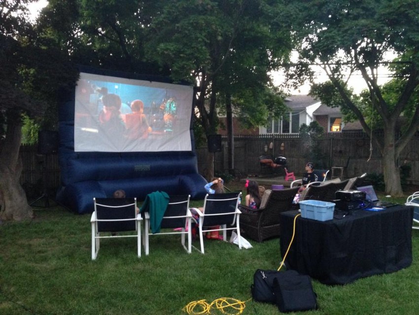 Hire Long Island Backyard Movie - Outdoor Movie Screens in Merrick, New ...