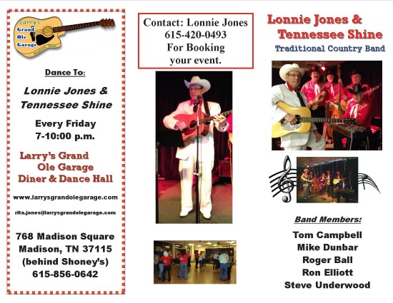 Hire Lonnie Jones & Tennessee Shine - Country Band in Madison, Tennessee