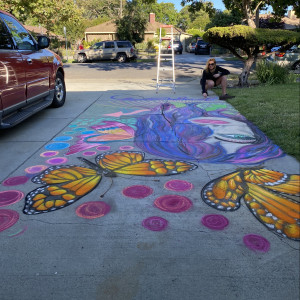 Loving Art - Chalk Artist in Redwood City, California