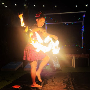 Luau Fire Show