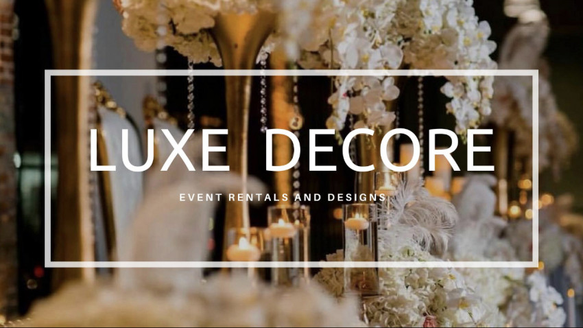Gallery photo 1 of Luxe' Decore Event Rentals & Designs