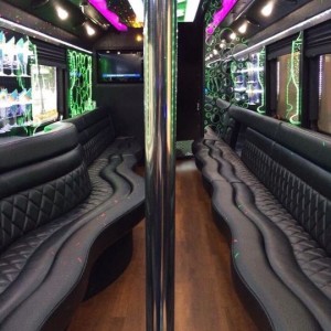 Luxury Limo Bus!