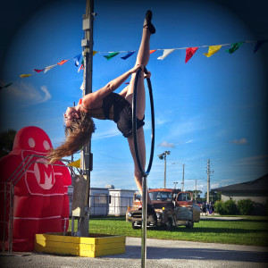 Lyra Aerialist - Circus Entertainment in New Smyrna Beach, Florida