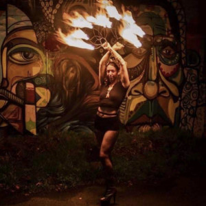 Macie Sherburne - Fire Performer in North Hollywood, California