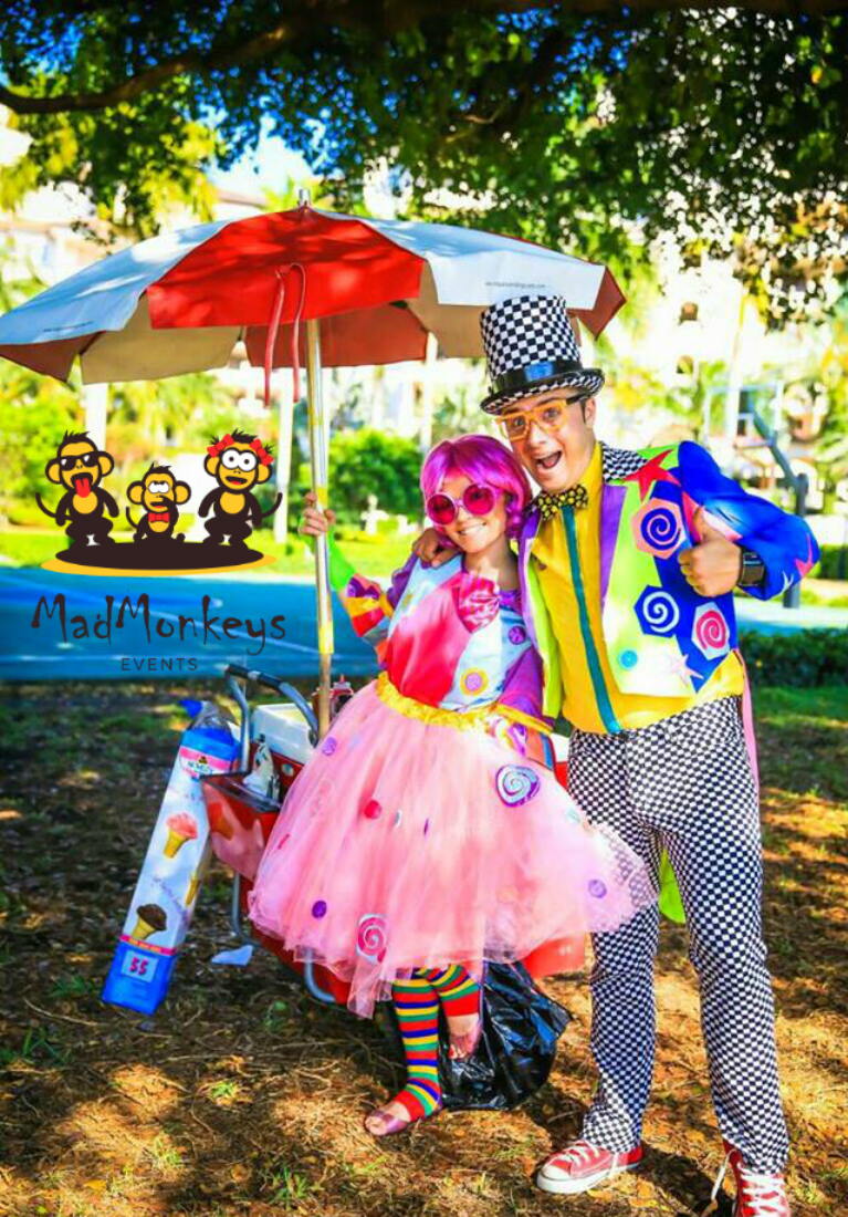 Hire Mad Monkeys Event - Cartoon Characters in Hallandale Beach, Florida