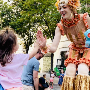 Madeleine Belle - Stilt Walker in Philadelphia, Pennsylvania