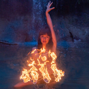 Mae Mori - Fire Performer in Austin, Texas