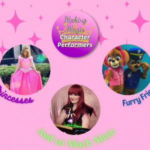 Making Magic Character Performers - Princess Party / Holiday Entertainment in Woburn, Massachusetts