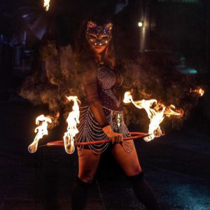 MarloParty Performance Art - Fire Dancer in Costa Mesa, California
