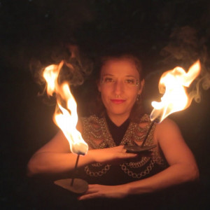 Martu Espiral - Fire Performer in Key Biscayne, Florida